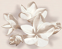 Amati Plumeria Beige 50,5*40,2 панно из 2х плиток